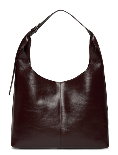Gina Tricot Slouchy Bag Burgundy ONE SIZE