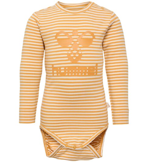 Hummel Body I/e hmlMulle Smørkaramell 56 Langermet Body Gul