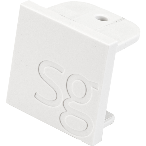 Sg Armaturen Zip 230 V Endestykke Til Skinne Hvid Sg Armaturen Zip 230 V Endestykke Til Skinne Hvid
