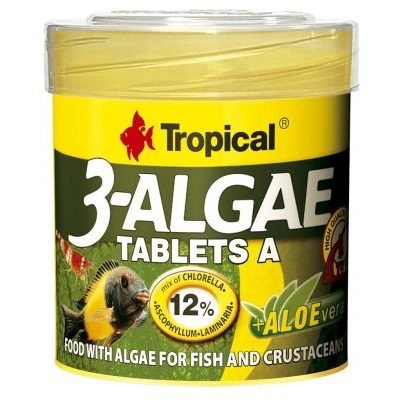Tropical 3 Algae Tablets A 50Ml 80St Tropical 3 Algae Tablets A 50Ml 80St