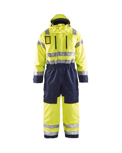 Blåkläder Vinterkjeledress Varsel   Gul/marineblå   C60