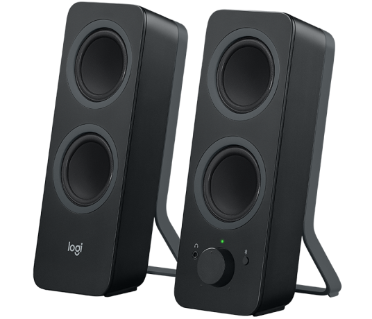 Logitech Z207 - Høyttalere - For Pc - 2.0-Kanal - Trådløs - Bluetooth - 5 Watt (Total) - Svart