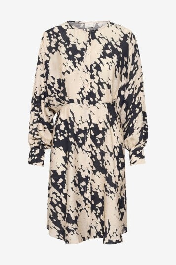 KAFFE - Kjole kaLouise Dress - Beige