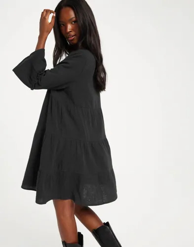 Only Svart Onlthyra Peplon Dress Noos Wvn