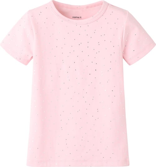 Name It Nmftulle Ss Slim Top Pink 104
