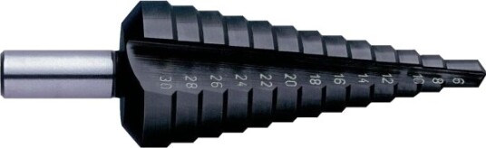 Exact 50067 Hss Trinnbor Samlet Lengde 67 Mm Tiain 3-Flatskaft, 1 Stk