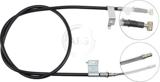 A.B.S. K11797 Tautrekk håndbremse A.B.S. K11797 Tautrekk håndbremse