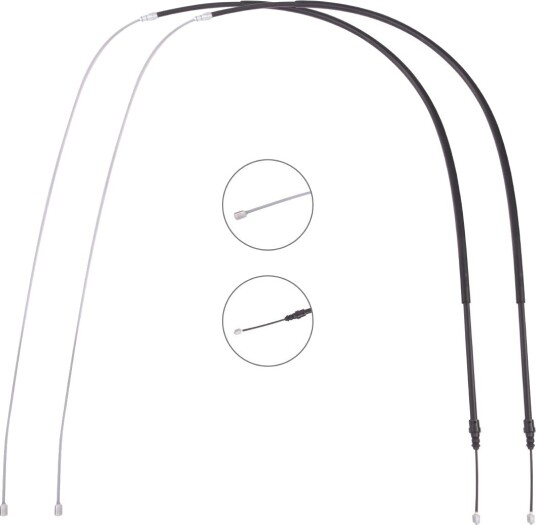 RIDEX 124C1201 Tautrekk håndbremse RIDEX 124C1201 Tautrekk håndbremse