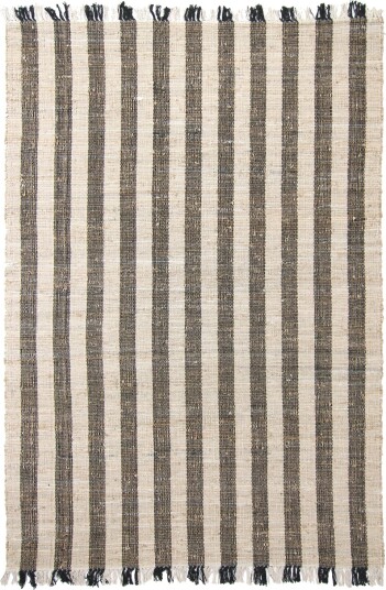 Bomullsteppe Hedda svart Størrelse: 60 x 120 cm