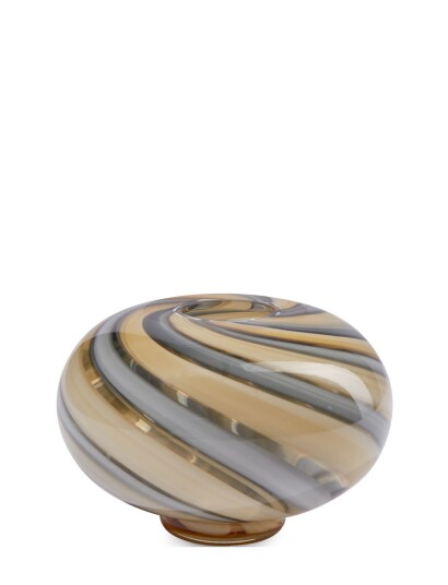 Eden Twirl Vase Beige Outcast H9.5CM