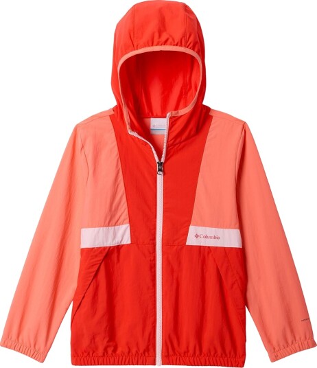 Columbia Skalljakke Spire Valley Hot Coral/Poppy Ed Columbia 8 år (128) Vinterjakke Oransje Rosa Rød