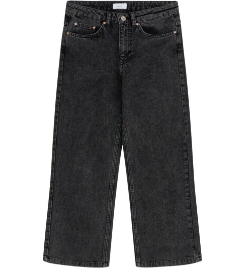Grunt Jeans Bredt ben Dark Grey 8 år 128 Jeans Grå