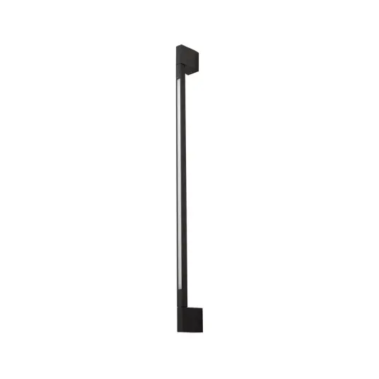 Lindby   Neano LED vegglampe 90 cm svart metall IP54