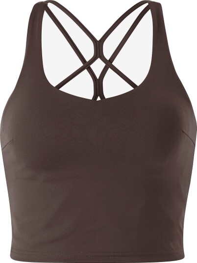 Aim'n Treningstopp Sculpting Strappy Bralette Brun