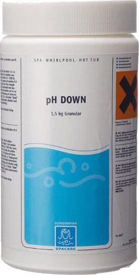 Spacare pH Down Minus Granulat 1,5kg - Senker Vannets Nivå