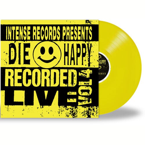 Die Happy Intense Series Live Vol. 4 LP/Vinyl Die Happy Intense Series Live Vol. 4 LP/Vinyl