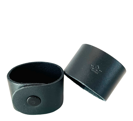 Nordan Home Serviettringer 4-pk sort skinn