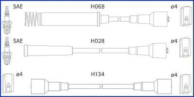 Tennplugg kabelsett HITACHI 134203