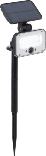 Brilliant G40426/06 Joplin Solcellehavelampe Med Bevegelsessensor Led Modul 7 W Svart Brilliant G40426/06 Joplin Solcellehavelampe Med Bevegelsessensor Led Modul 7 W Svart