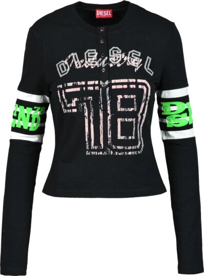 Diesel Dame Topper Svart M,