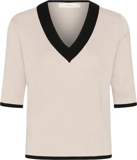 InWear Leenahiw V Neck Blouse Cream S