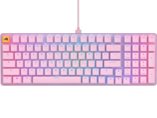 Glorious Pc Gaming Race Gmmk 2 96% Koblet Med Ledninger Ikke Trådløs Usb Mekanisk Nøkkelbryter Rgb Led Rosa Glorious Pc Gaming Race Gmmk 2 96% Koblet Med Ledninger Ikke Trådløs Usb Mekanisk Nøkkelbryter Rgb Led Rosa