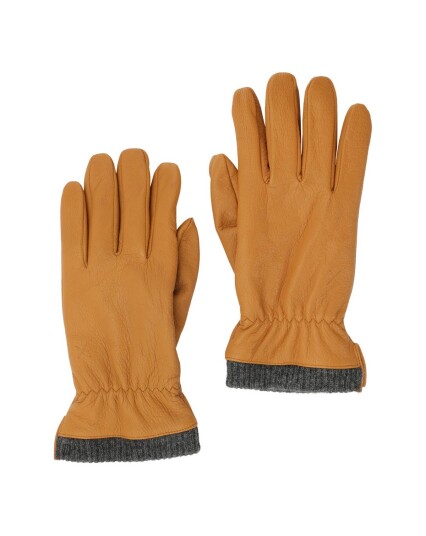 Fat Moose Stephen Leather Gloves Brun Fat Moose Stephen Leather Gloves Brun