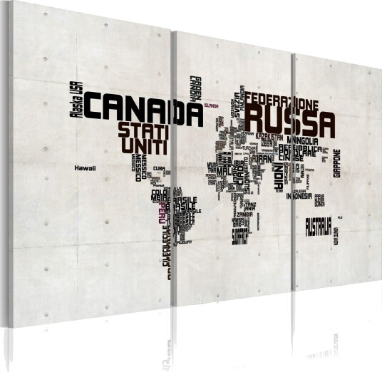 Bilde What A Wonderful World Triptych 60x40 Artgeist sp. z o. o.