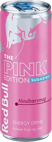 Red Bull Rosa Utgave Sukkerfri 25cl