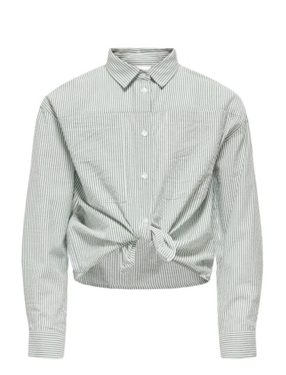 Kids Only Kogsmilla Life Striped Knot Shirt Vd Wvn White 158