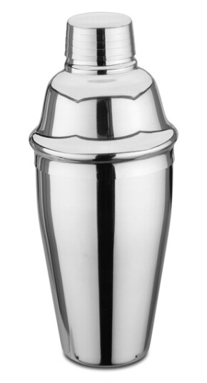 WEIS Cocktailshaker i stål. Med innvendig sil. 0,5 liter WEIS Cocktailshaker i stål. Med innvendig sil. 0,5 liter