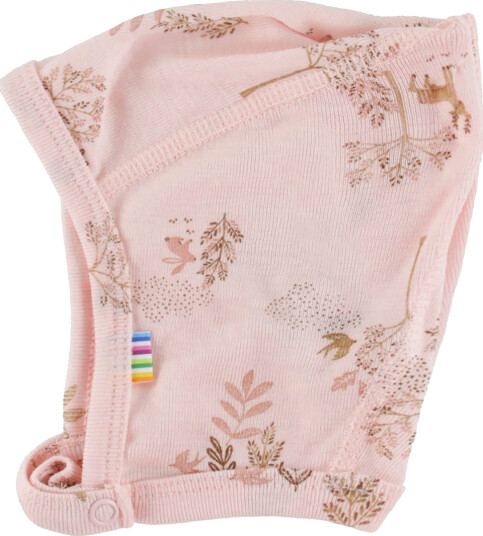 Joha Babylue Ull/Silke Lyserød m. Naturlig Joha 45 cm Lue baby Rosa