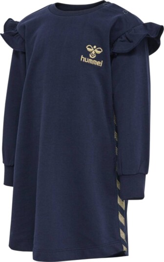Hummel Signe Sweat Dress Mørk Blå (92 / 2 år)