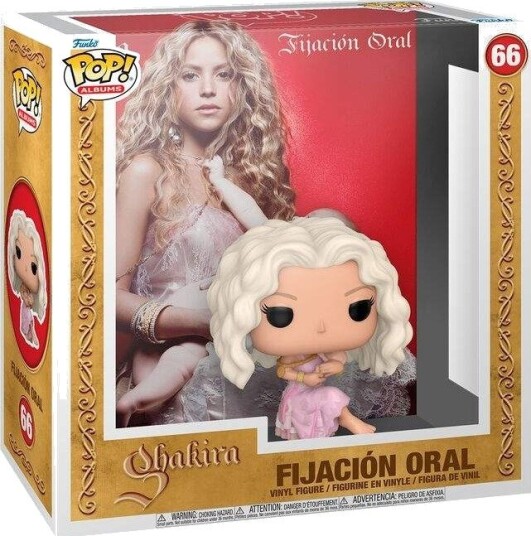 Northix Fijacion Oral Pop Figure Album Shakira Collectible Edition
