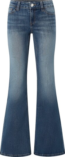 Gina Tricot Jeans Glow low flare jeans Blå