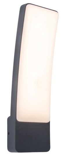LUTEC ARCHITECTURAL KIRA VEGGHENGT LAMPE MØRK GRÅ