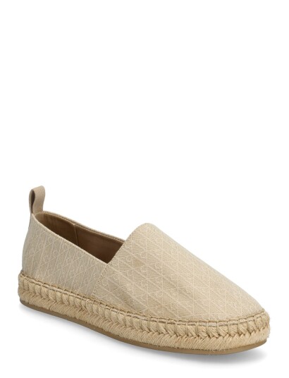 Calvin Klein Oblique Espadrille Aop Beige 40