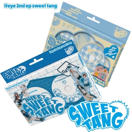 Ifeye Sweet Tang Photobook Version Random Cover incl. 80pg Photobook, 2 Photocards, Message Card, Sticker, Poster, Photostand + Card Stickers CD