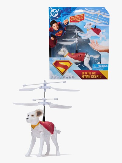 Superman Krypto Flygende Figur 19 cm - Actionfigur i Plast