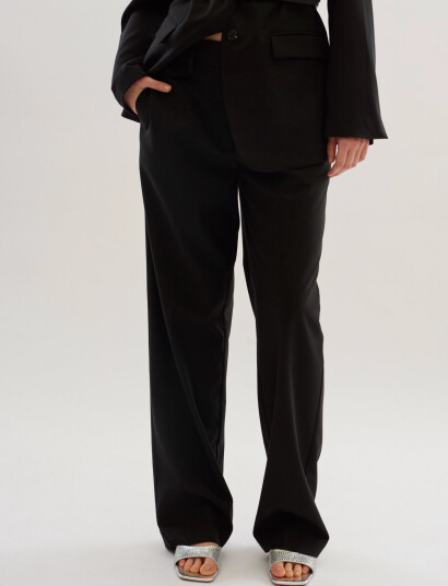 Karen By Simonsen Kbmilano Solid Pants - Black - 32 Karen By Simonsen Kbmilano Solid Pants - Black - 32