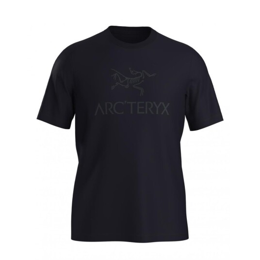 ArcTeryx ArcWord Logo SS M Herre 002291 Black M ArcTeryx ArcWord Logo SS M Herre 002291 Black M