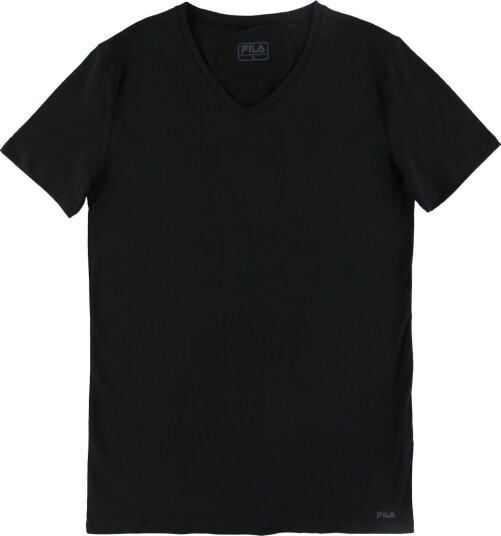 Fila T skjorte V Neck Svart Fila 16 18 år 176 188 T skjorte