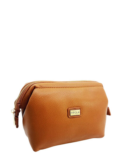 Pipol"s Bazaar Frame Cosmetic Small Brown Brown 