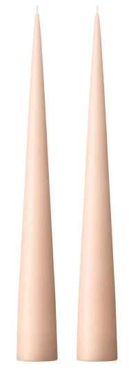 Ester & Erik kjeglelys 37 cm 2-stk. matt Ice latte 11