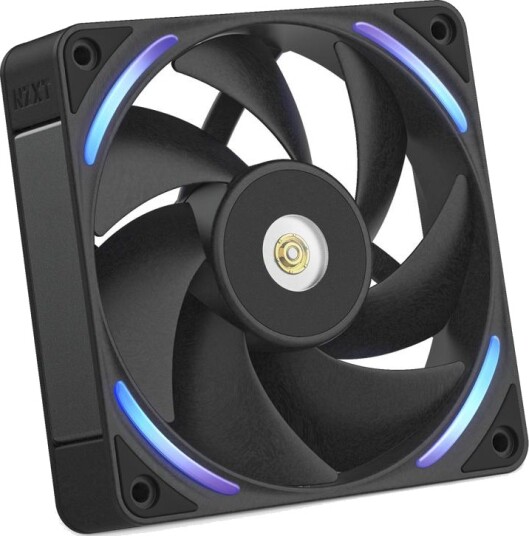 NZXT F120X 120mm RGB Kabinettvifte - Svart NZXT F120X 120mm RGB Kabinettvifte - Svart