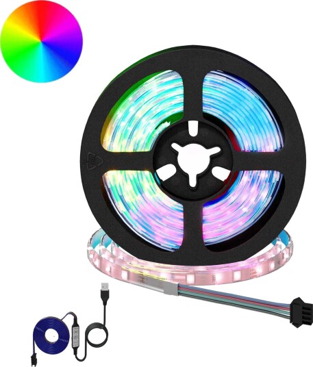 vidaXL LED Stripe 12 stk. Svart og gjennomsiktig Kobber og plast