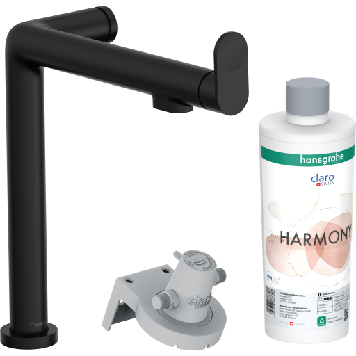 Hansgrohe Aqittura M91 FilterSystem 240 1jet, Start Sett, Sort Matt Hansgrohe Aqittura M91 FilterSystem 240 1jet, Start Sett, Sort Matt