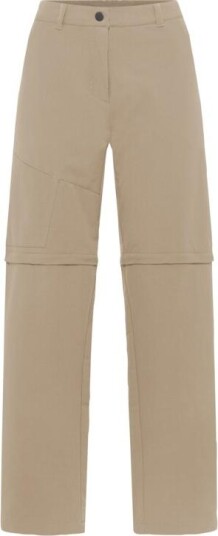 Jack Wolfskin Women"s Pico Trail Zip Off Pants Hazel Wood 40 R