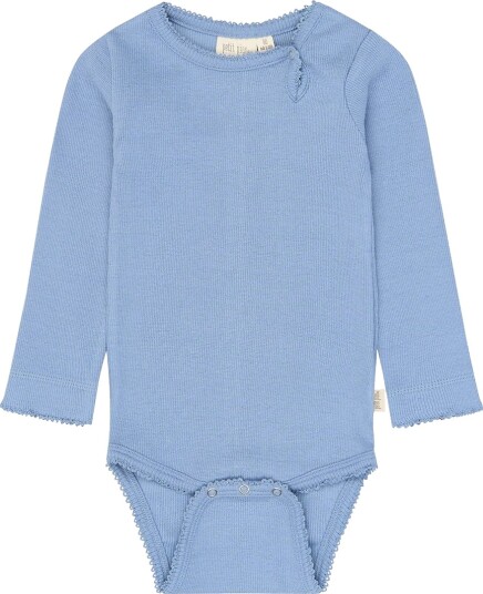 Petit Piao Body I/e   PPSea   Stonewash   Petit Piao   2 år (92)   Langermet Body Blå Lyseblå
