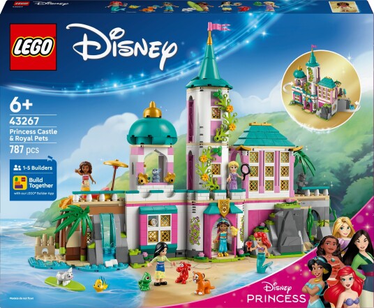 LEGO Disney Prinsesseslott med kjæledyr 43267